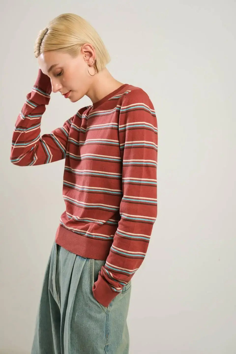 WELL PLAYED SWEATER TOP - Flying Tomato - Flyclothing LLC