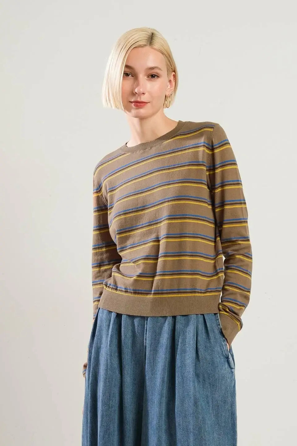 WELL PLAYED SWEATER TOP - Flying Tomato - Flyclothing LLC