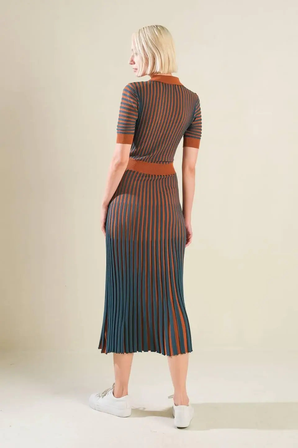 LUXE LIVING SWEATER MIDI DRESS - Flying Tomato - Flyclothing LLC