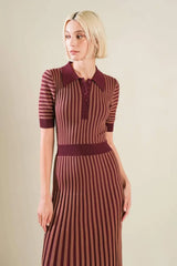LUXE LIVING SWEATER MIDI DRESS - Flying Tomato - Flyclothing LLC