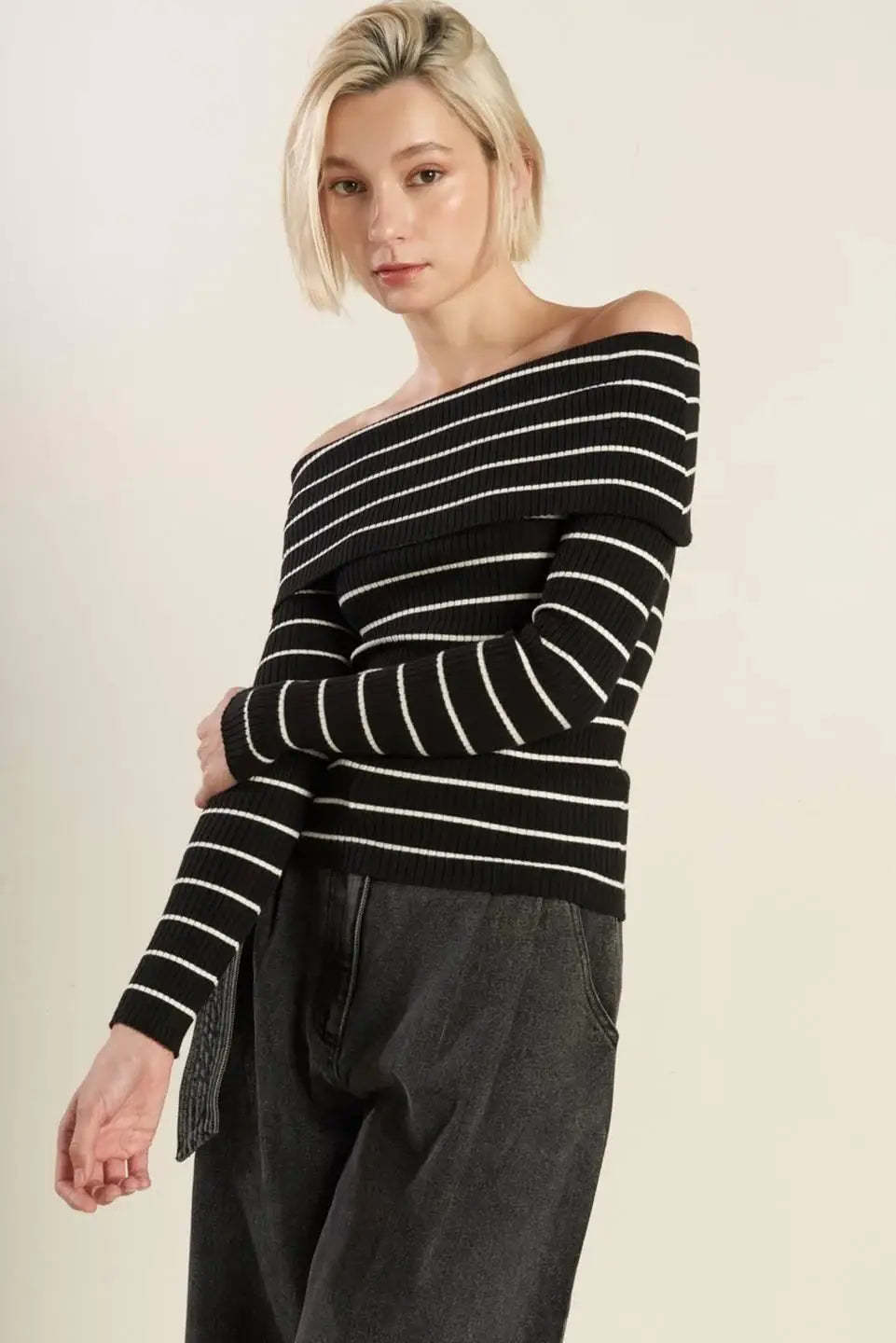 IN TOO DEEP SWEATER TOP - Flying Tomato - Flyclothing LLC