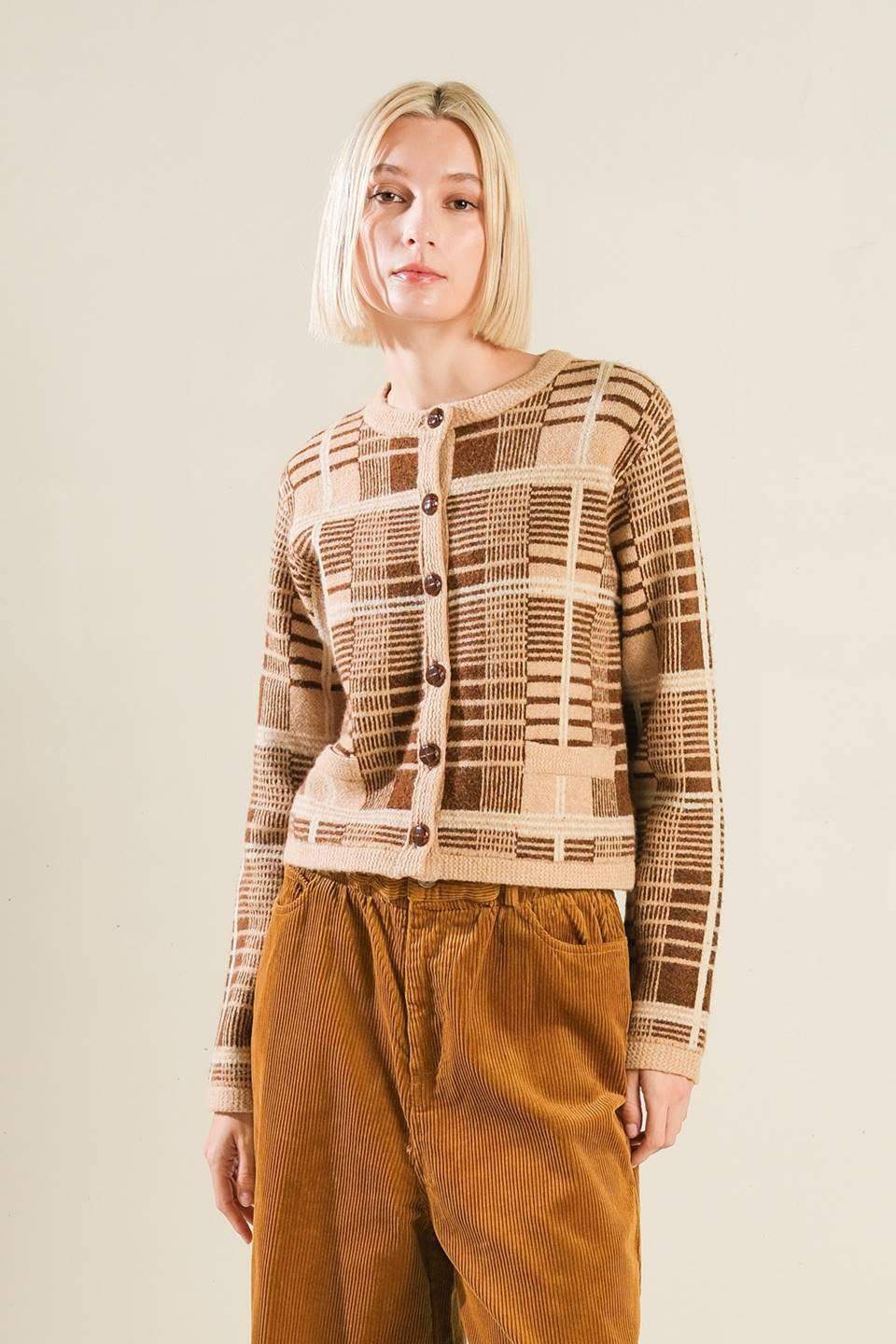 ALPHABET OF LOVE CARDIGAN - Flying Tomato - Flyclothing LLC