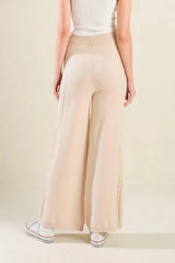 HOLD YOUR GAZE SWEATER KNIT PANTS - Flying Tomato - Flyclothing LLC
