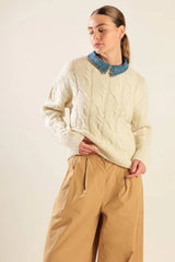 TOTALLY SMITTEN PULLOVER SWEATER TOP - Flying Tomato - Flyclothing LLC