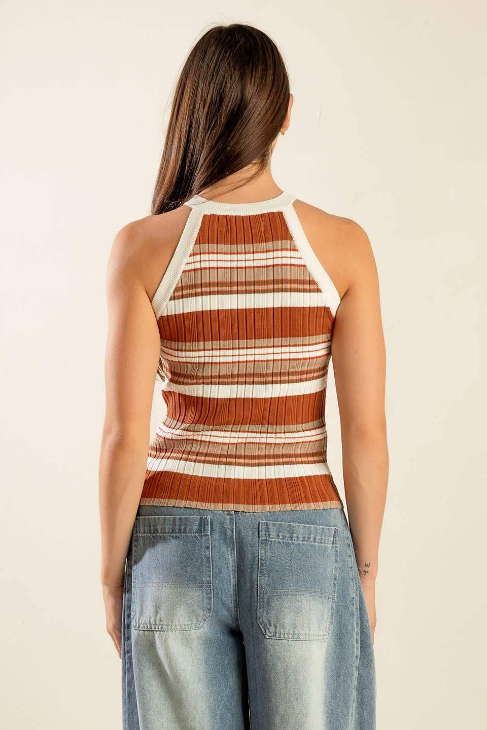 ANYTIME NOW SWEATER KNIT TOP - Flying Tomato - Flyclothing LLC