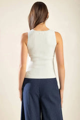 THE EVETTE BABY SWEATER KNIT TOP - Flying Tomato - Flyclothing LLC