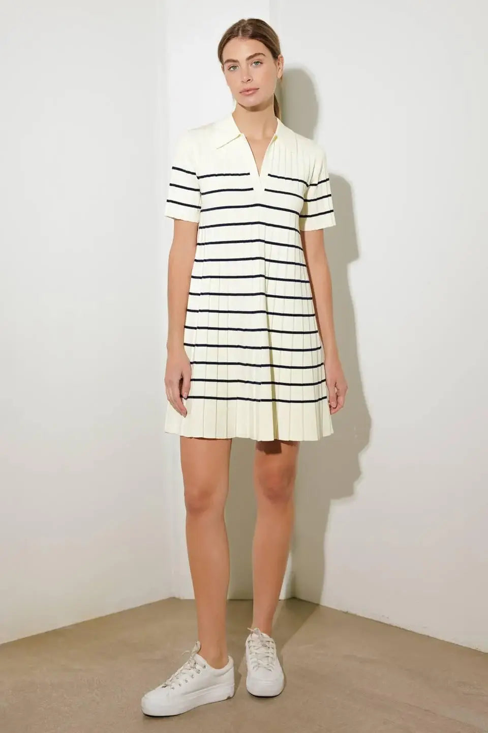 RUSTIC DREAM SWEATER MINI DRESS - Flying Tomato - Flyclothing LLC