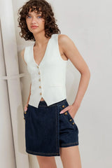 NEAT TENSION SWEATER TOP - Flying Tomato - Flyclothing LLC