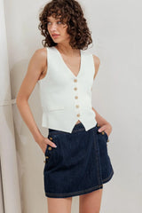 NEAT TENSION SWEATER TOP - Flying Tomato - Flyclothing LLC
