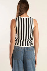 FREE TO DREAM SWEATER KNIT VEST - Flying Tomato - Flyclothing LLC