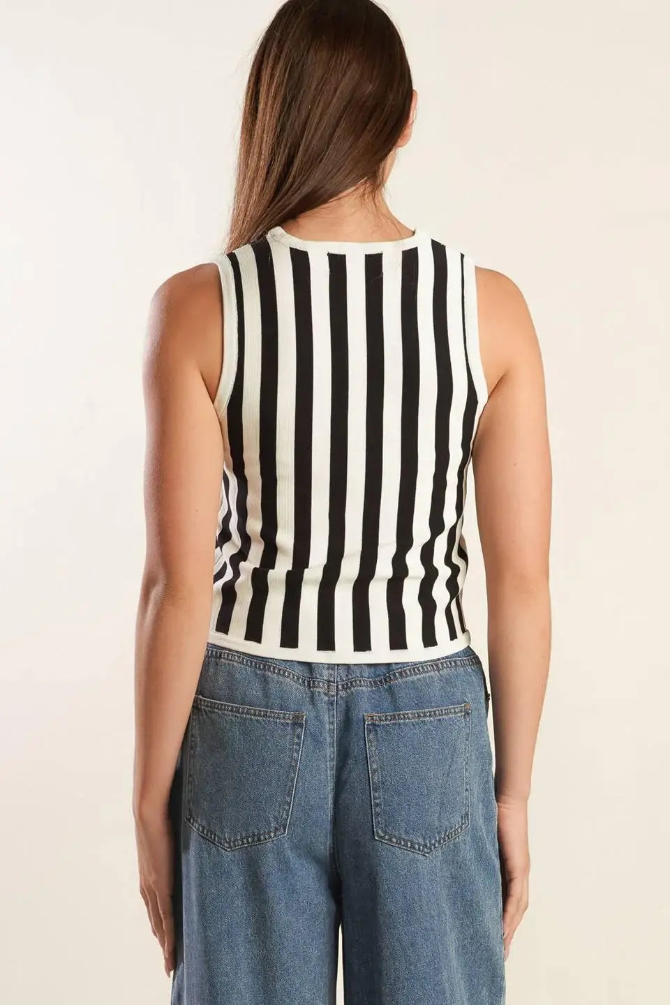 FREE TO DREAM SWEATER KNIT VEST - Flying Tomato - Flyclothing LLC