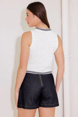 SO IN LOVE SWEATER KNIT VEST - Flying Tomato - Flyclothing LLC