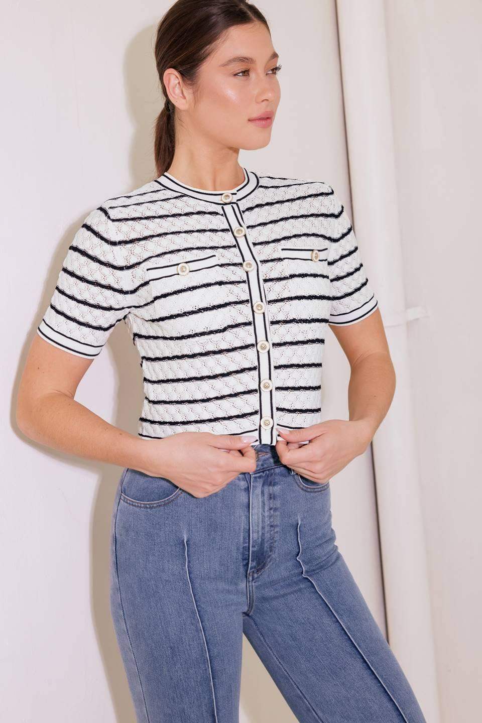 A DAY IN THE MEADOW KNIT CARDIGAN - Flying Tomato - Flyclothing LLC