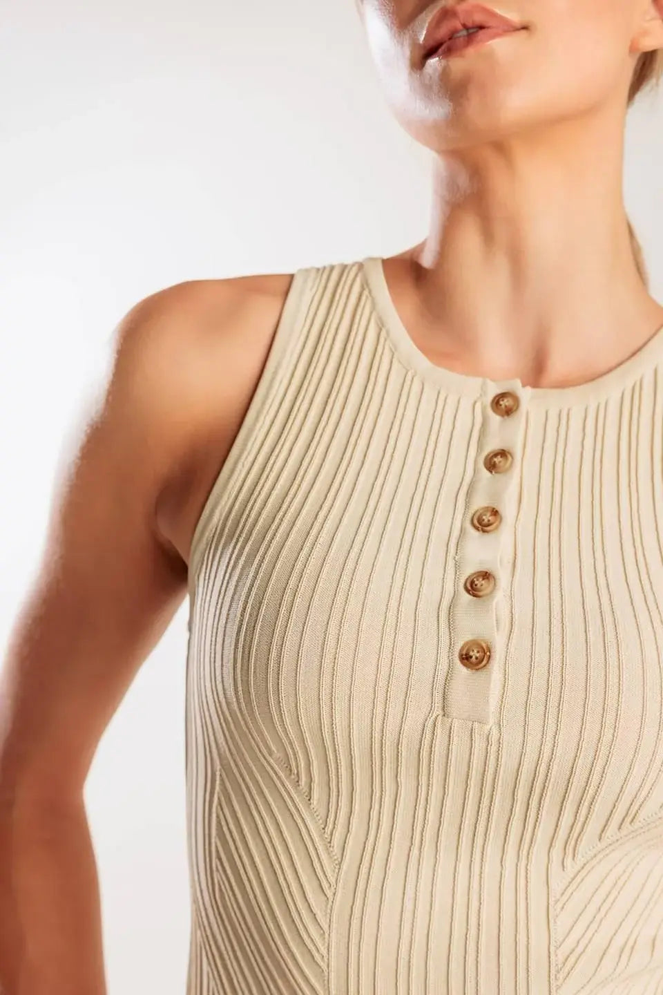 THINKING ABOUT YOU KNIT TANK TOP - Flying Tomato - Flyclothing LLC