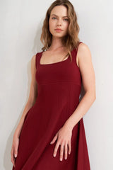 SKATER IN WINE SWEATER MINI DRESS - Flying Tomato - Flyclothing LLC