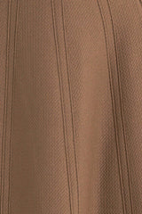 LATTE LANE SWEATER KNIT CIRCLE SKIRT - Flying Tomato - Flyclothing LLC