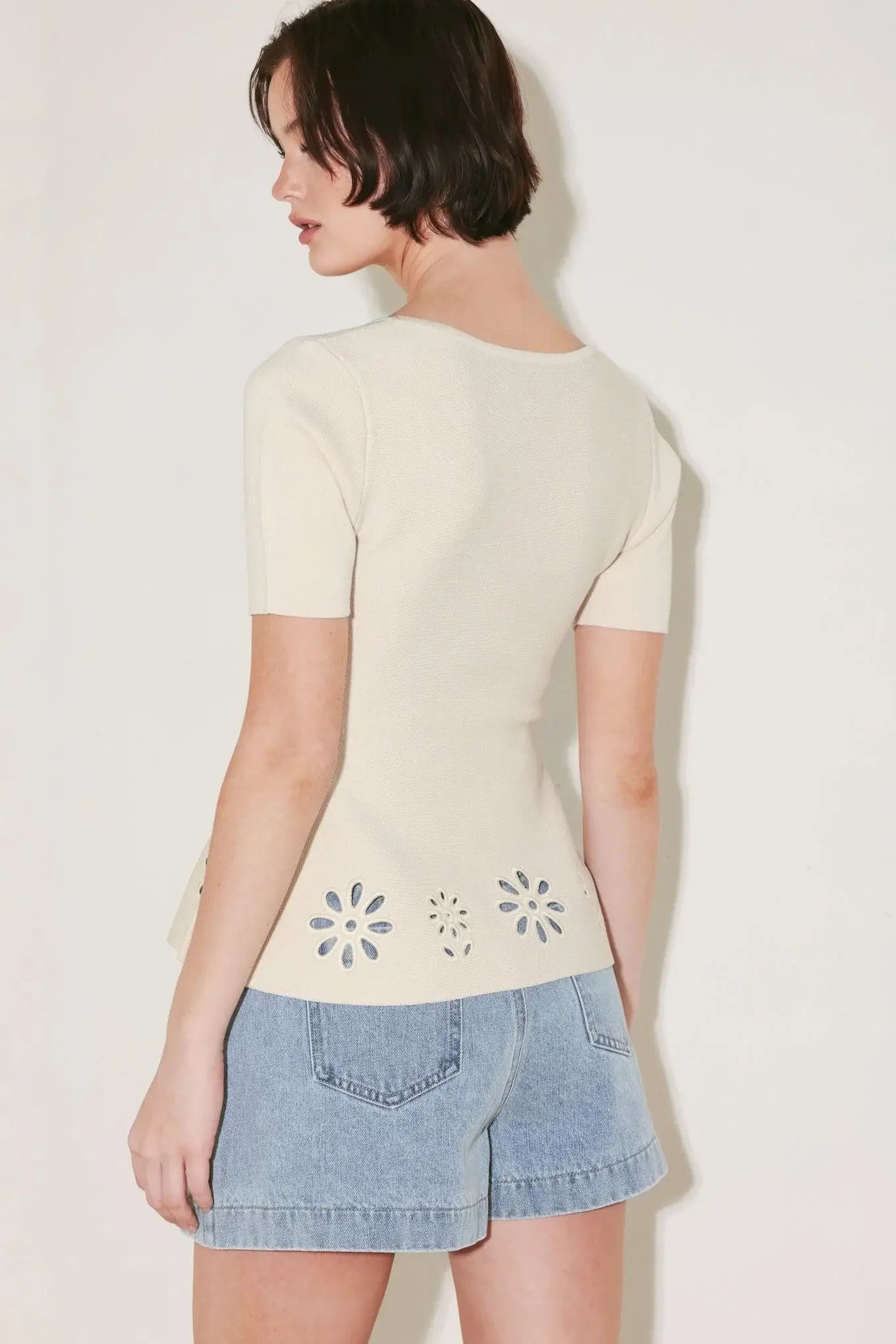 SUMMER CRUSH EDIT SWEATER KNIT TOP - Flying Tomato - Flyclothing LLC