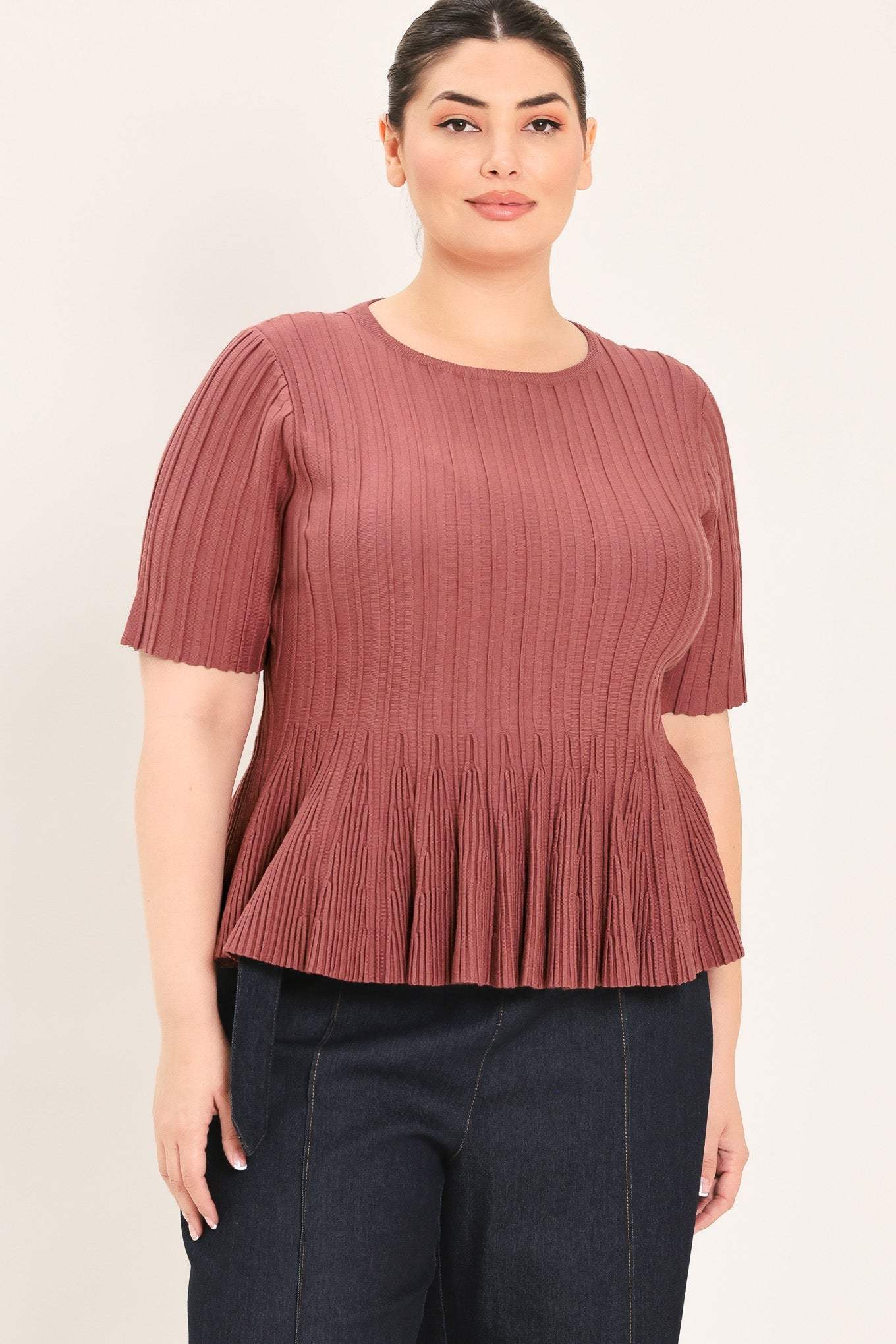 SOFT GIRL SWEATER KNIT TOP - Flying Tomato - Flyclothing LLC