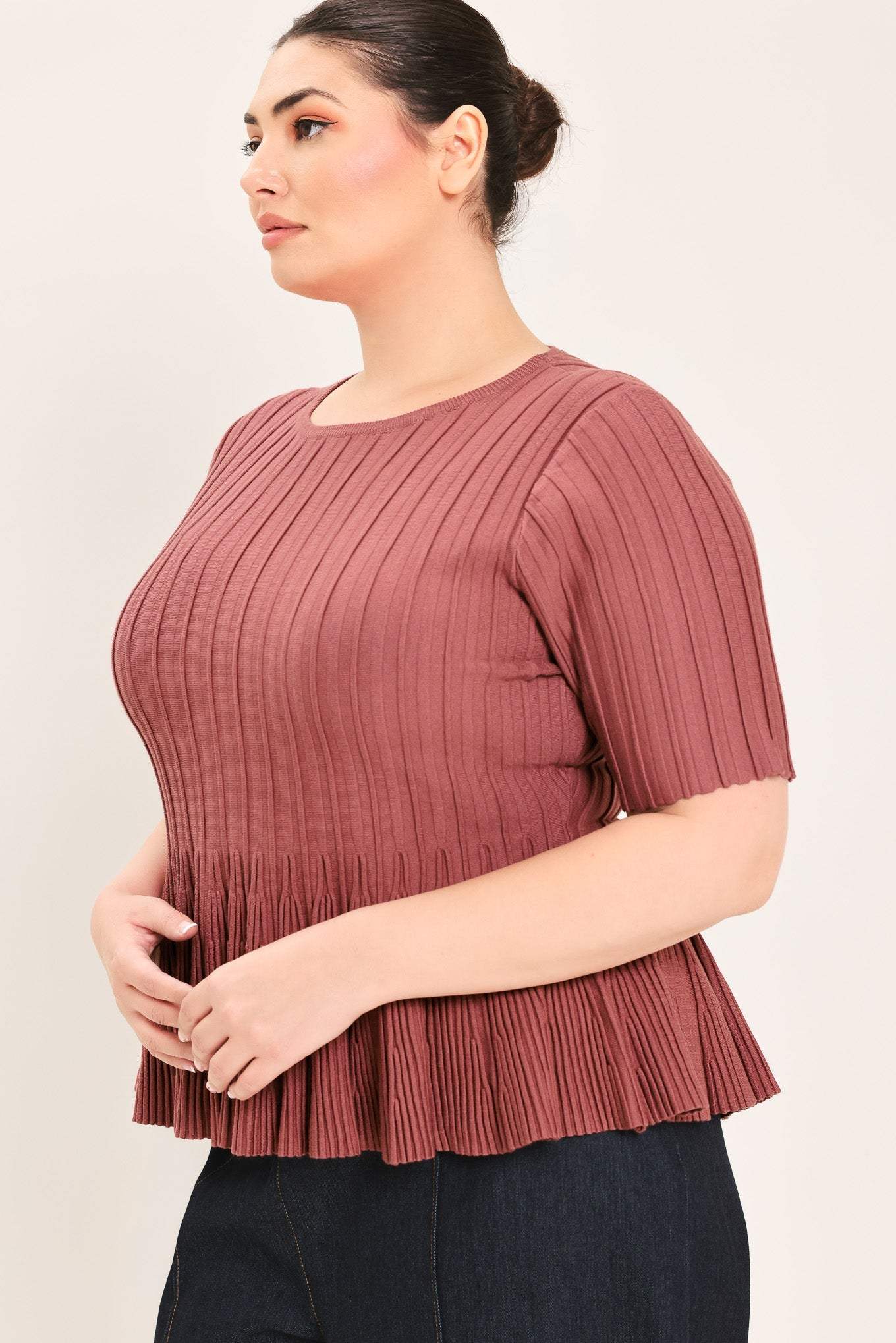 SOFT GIRL SWEATER KNIT TOP - Flying Tomato - Flyclothing LLC
