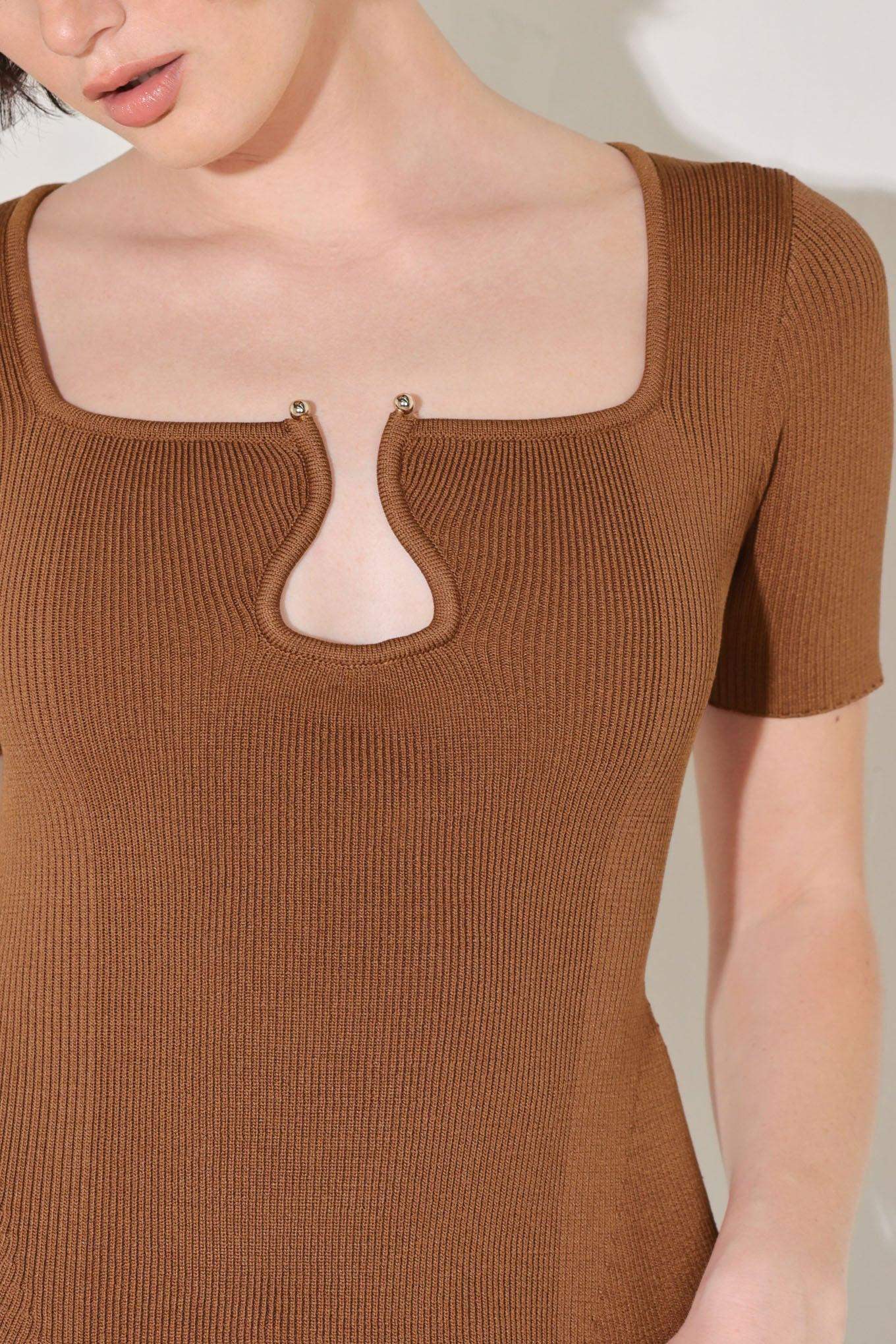 GOLDEN GLOW MOMENT SWEATER TOP - Flying Tomato - Flyclothing LLC