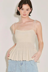 SWEET ESCAPE MOOD SWEATER KNIT TOP - Flying Tomato - Flyclothing LLC