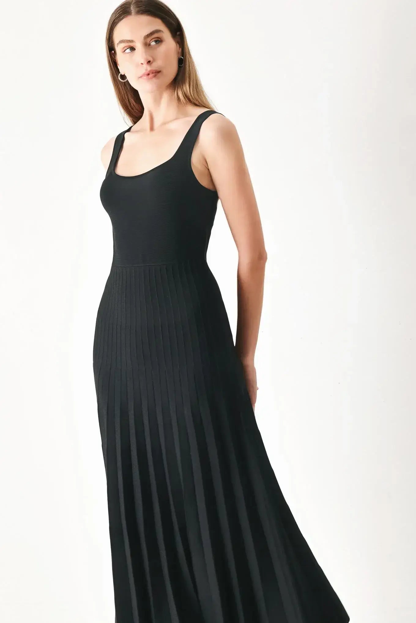 MONO FORM SWEATER KNIT MIDI DRESS - Flying Tomato - Flyclothing LLC