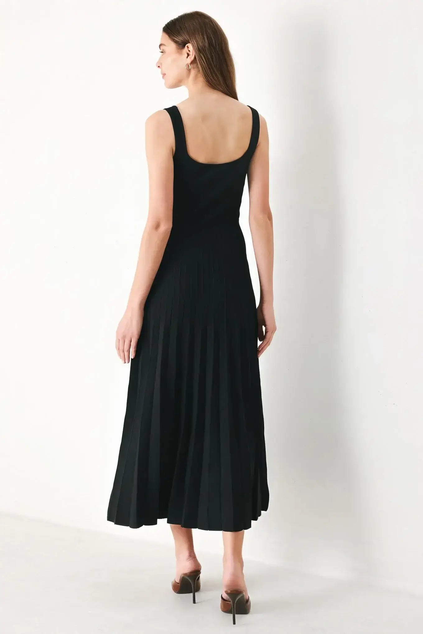 MONO FORM SWEATER KNIT MIDI DRESS - Flying Tomato - Flyclothing LLC