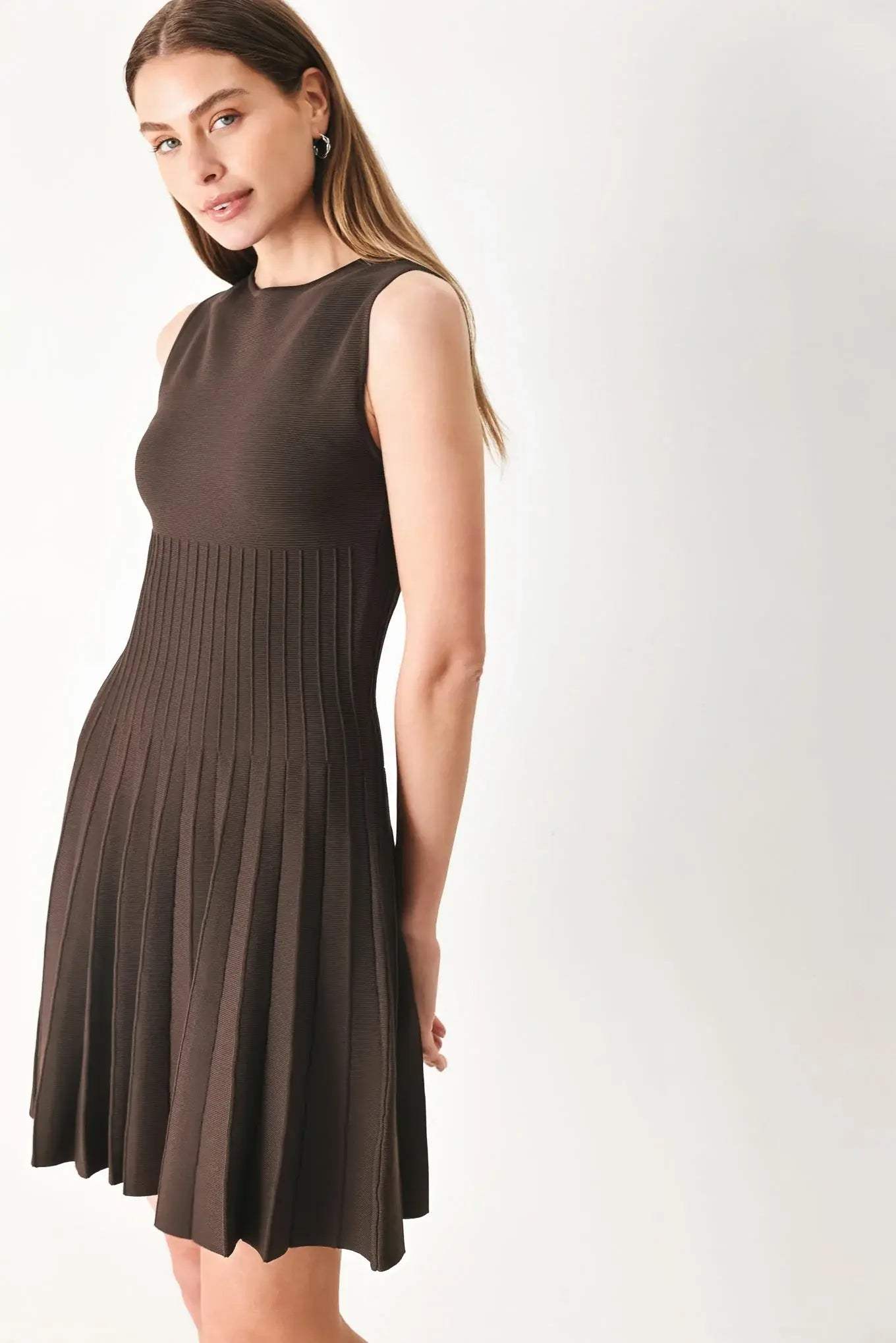 EVERYDAY LUXE SWEATER KNIT MINI DRESS - Flying Tomato - Flyclothing LLC