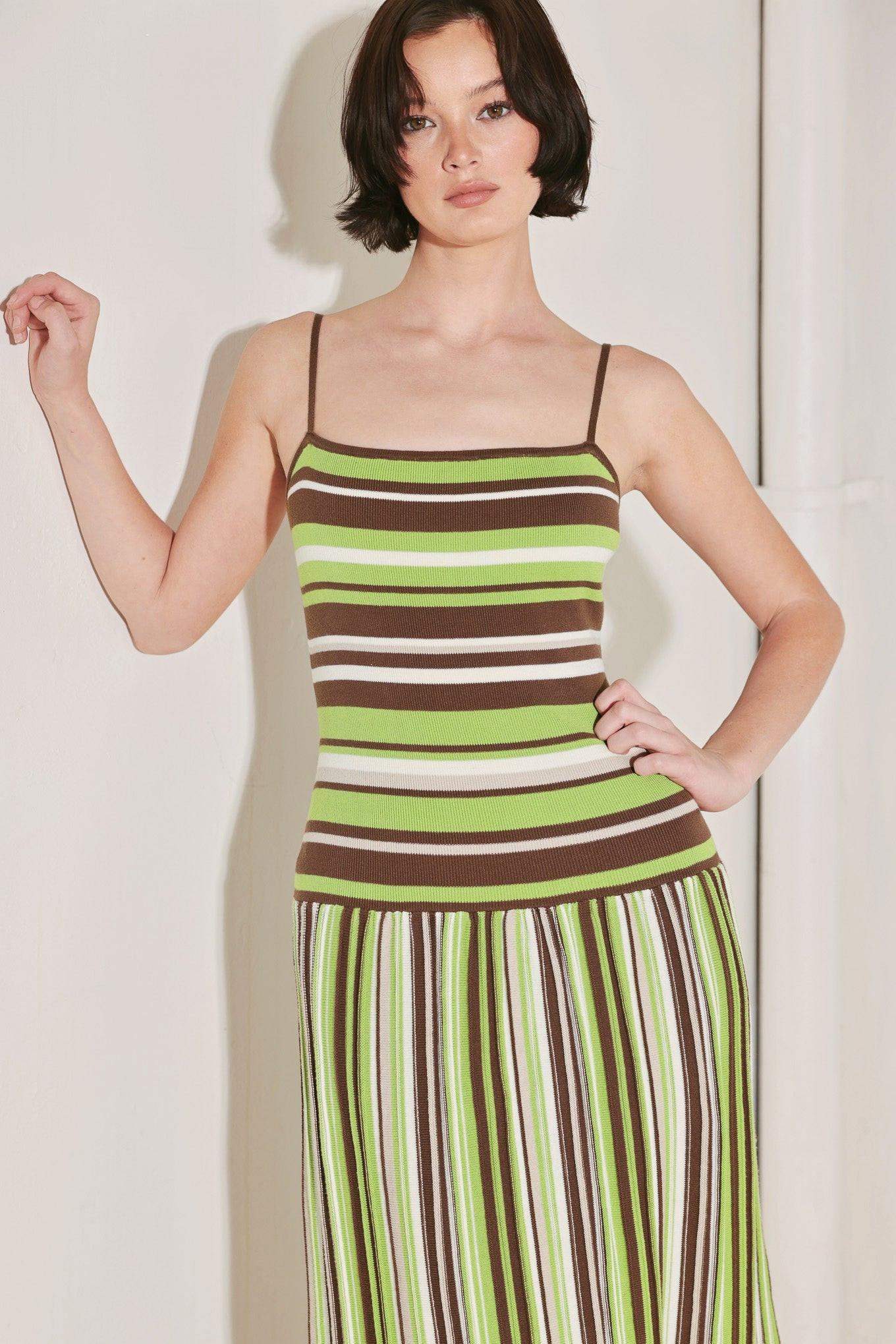 FESTIVAL FREQUENCY SWEATER KNIT MIDI DRESS - Flying Tomato - Flyclothing LLC