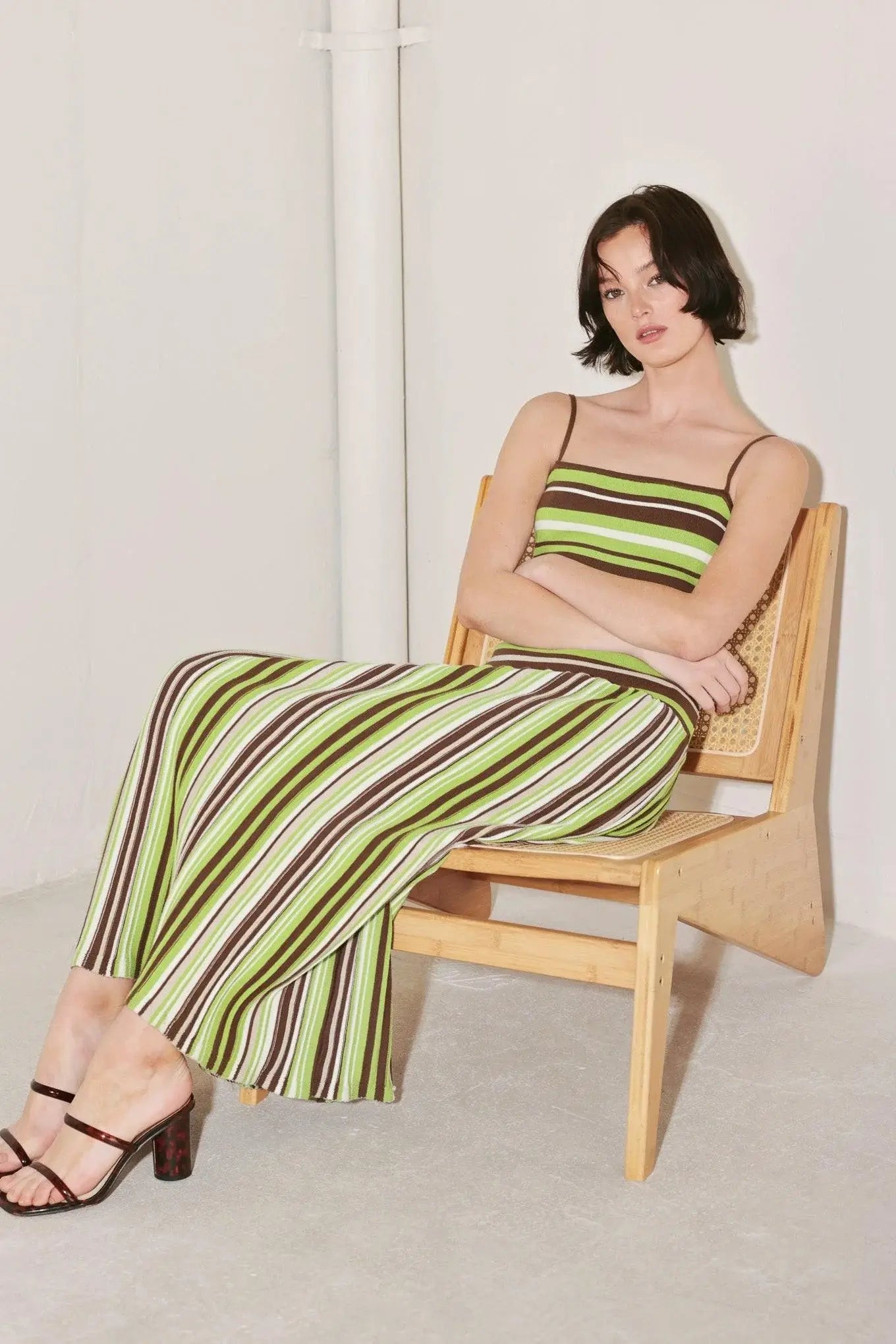 FESTIVAL FREQUENCY SWEATER KNIT MIDI DRESS - Flying Tomato - Flyclothing LLC