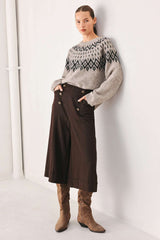 CABIN LIGHT SERENADE SWEATER KNIT PULLOVER TOP