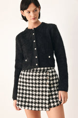 POLISHED MOMENTS CROPPED CARDIGAN - Flying Tomato - Flyclothing LLC