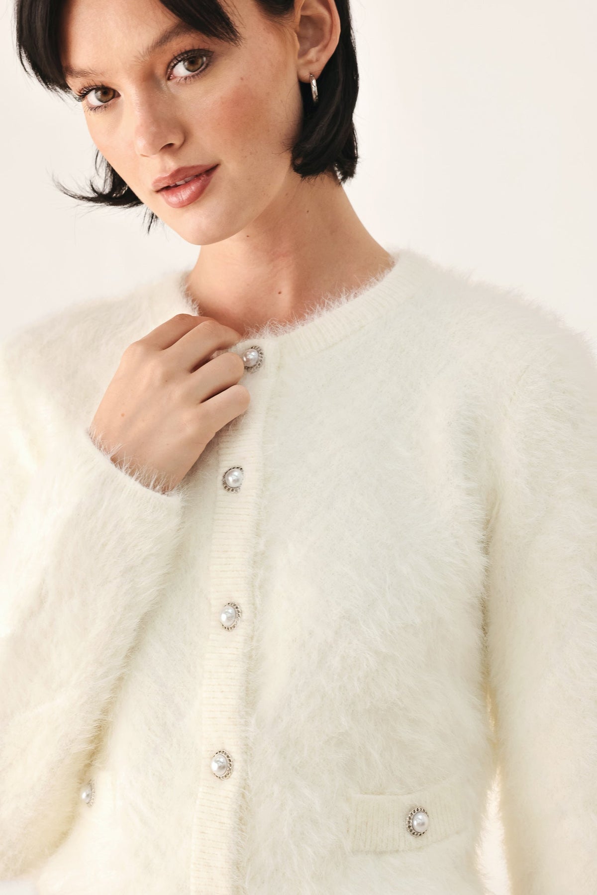 POLISHED MOMENTS CROPPED CARDIGAN - Flying Tomato - Flyclothing LLC