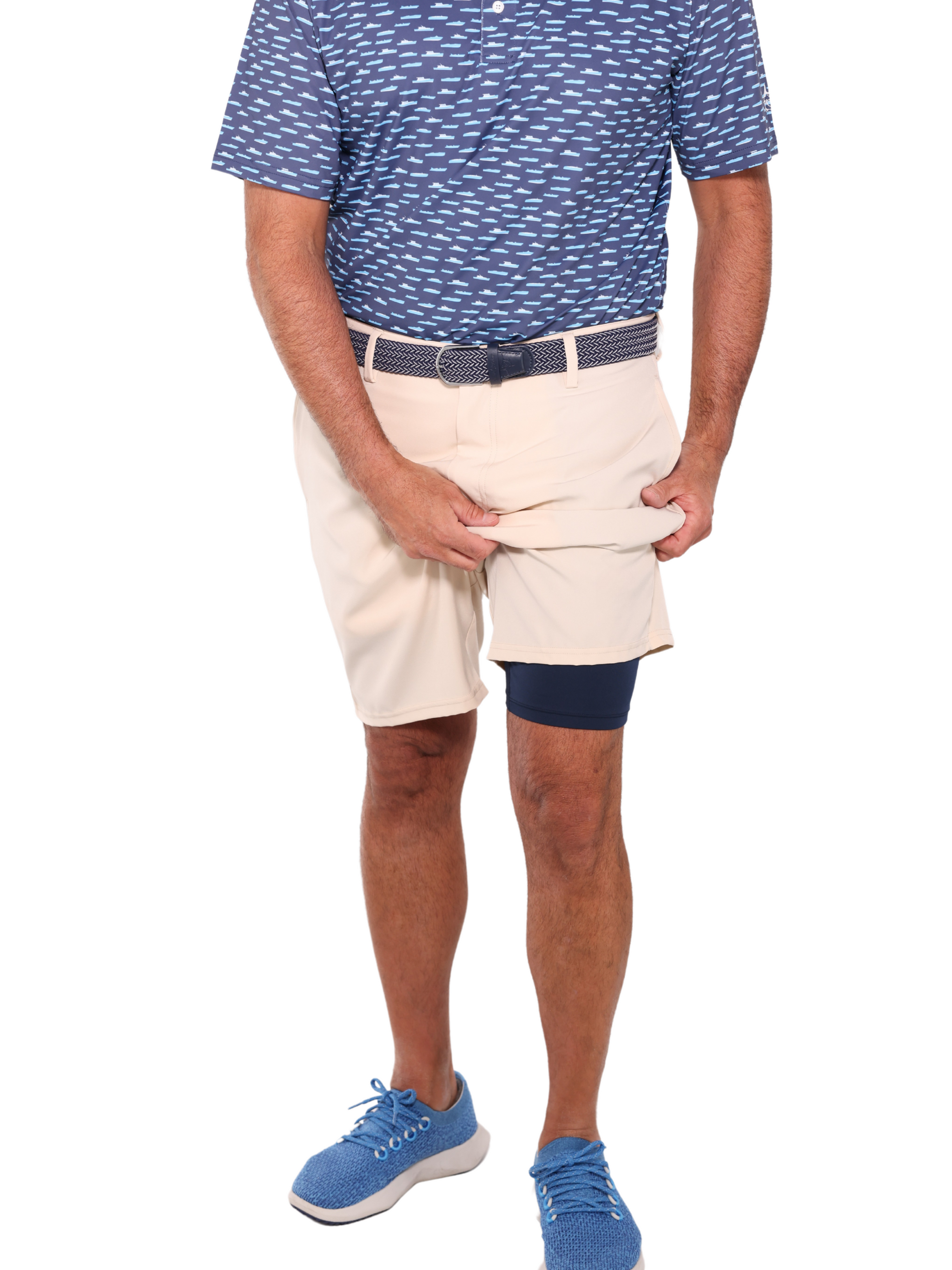 Freeport Short Effortless Performance - White Water Life - Flyclothing LLC