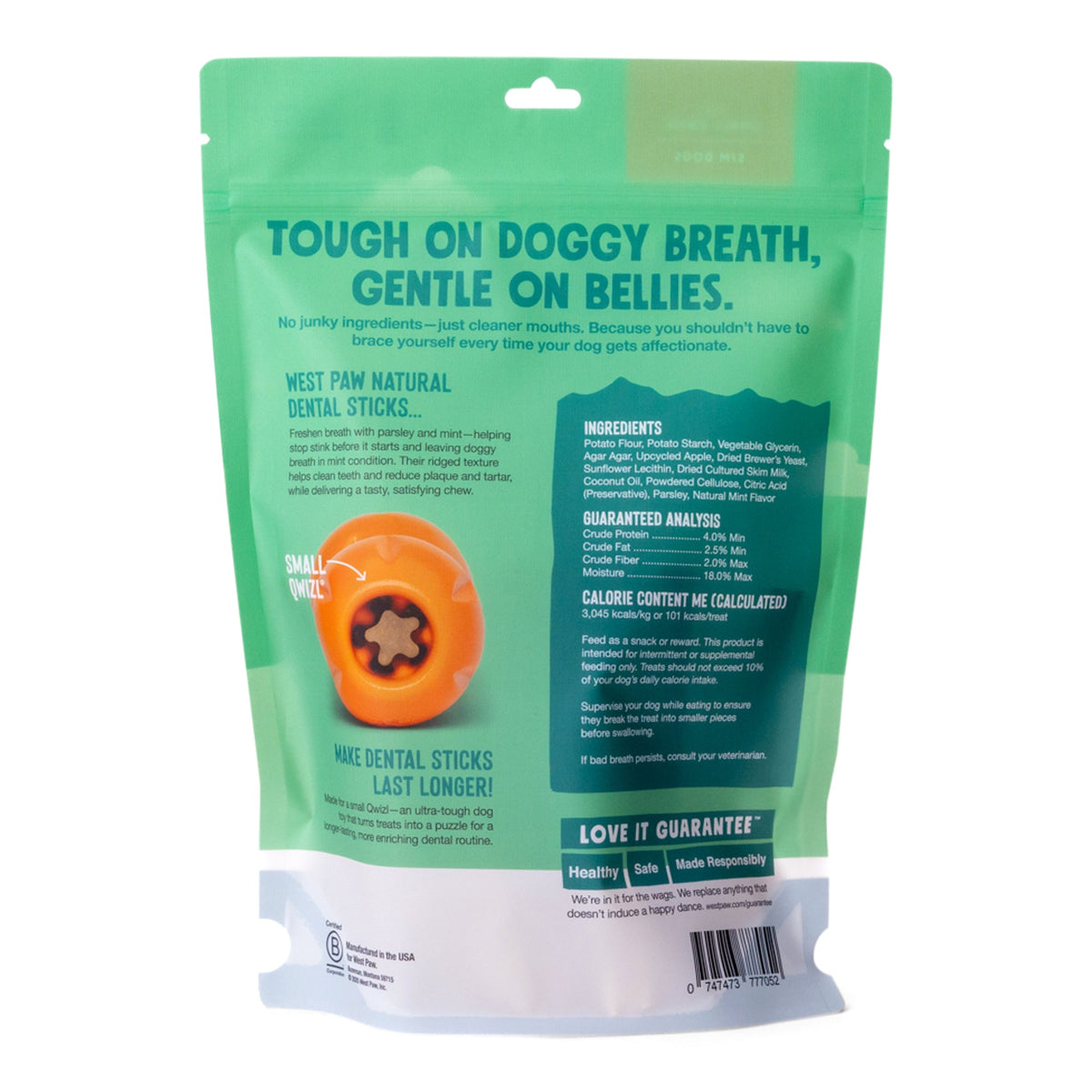 Natural Dental Sticks Small - West Paw - Flyclothing LLC