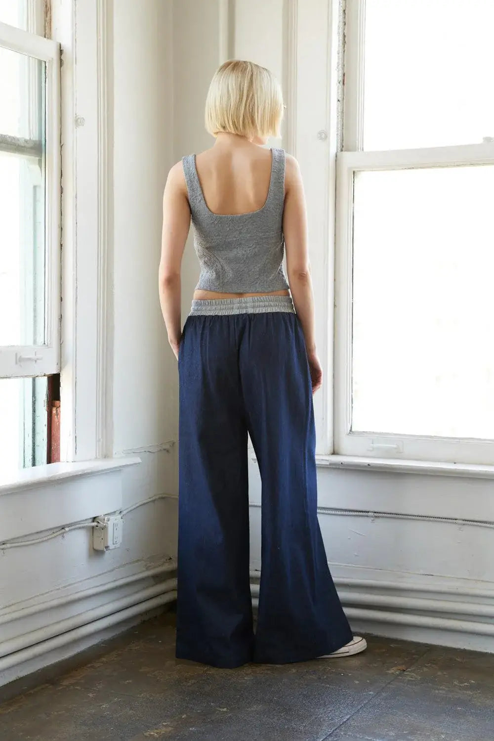 THROUGH THE LOOKING WOVEN TOP - Flying Tomato - Flyclothing LLC