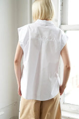 MUCH TO CELEBRATE POPLIN TOP - Flying Tomato - Flyclothing LLC