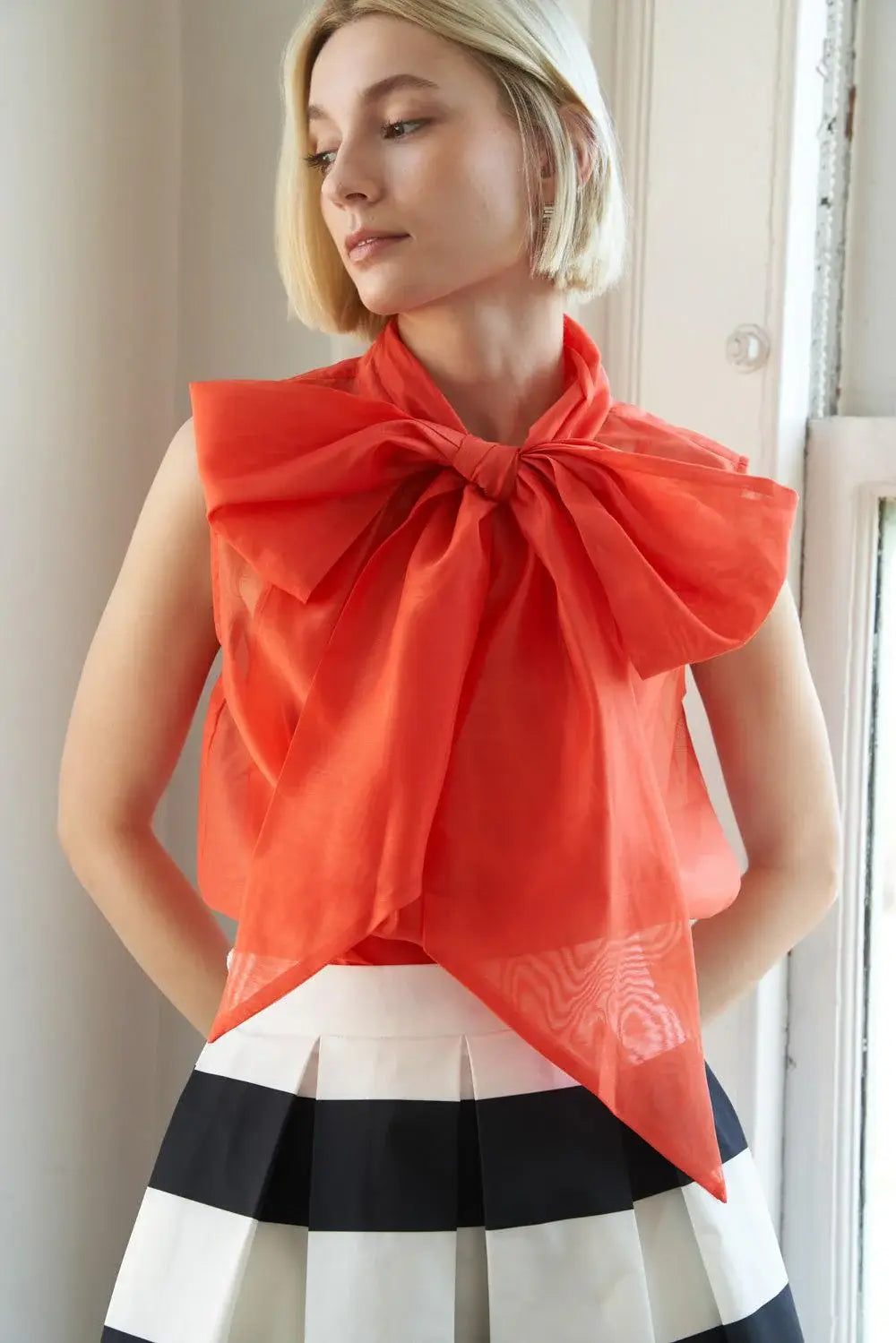 SHINE FOR US ORGANZA TOP - Flying Tomato - Flyclothing LLC