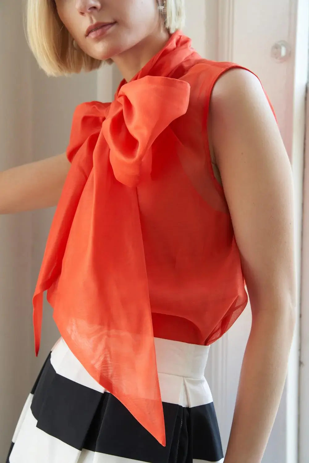 SHINE FOR US ORGANZA TOP - Flying Tomato - Flyclothing LLC