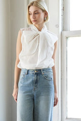 SHINE FOR US ORGANZA TOP - Flying Tomato - Flyclothing LLC