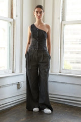 SWEET PERCEPTION DENIM TOP - Flying Tomato - Flyclothing LLC