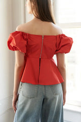 STUNNING GLORY WOVEN TOP - Flying Tomato - Flyclothing LLC