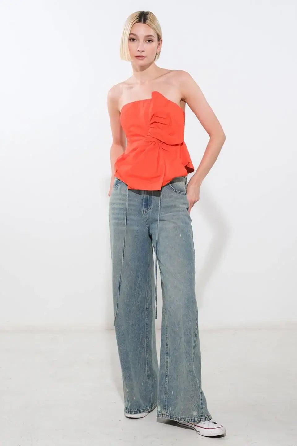 SUNSHINE SELECTION WOVEN TOP - Flying Tomato - Flyclothing LLC