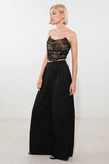 BE THE EXCEPTION LACE CROP TOP - Flying Tomato - Flyclothing LLC