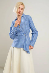 EVERMORE ELEGANCE WOVEN TOP - Flying Tomato - Flyclothing LLC