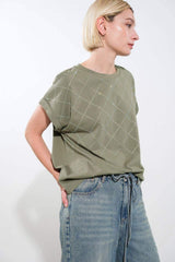 SUNNY ESSENCE KNIT TOP - Flying Tomato - Flyclothing LLC