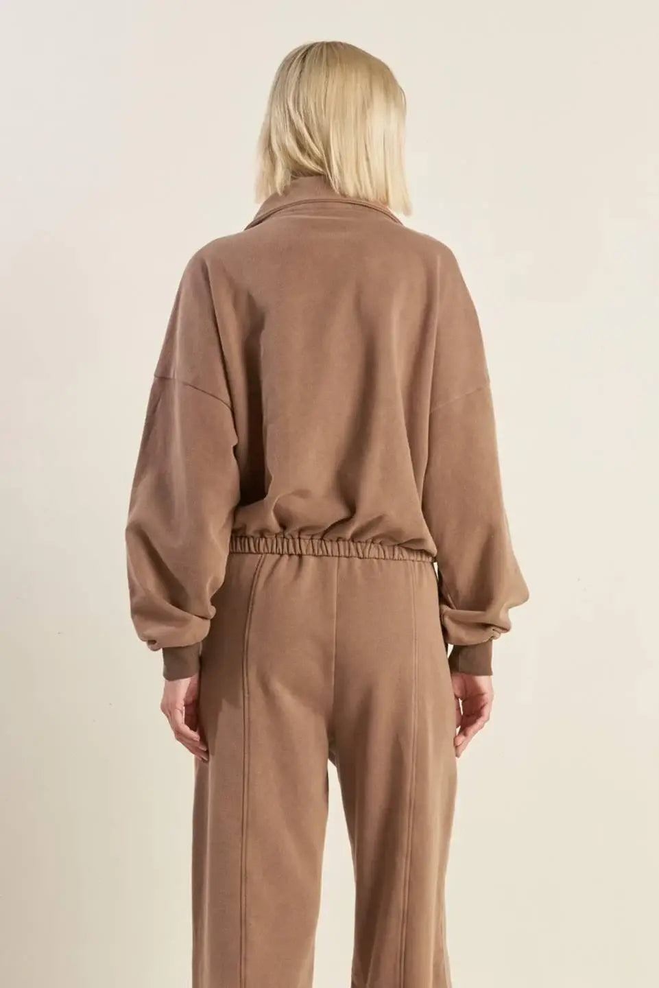DELIGHTFUL DRAPE FRENCH TERRY SWEATSHIRT - Flying Tomato - Flyclothing LLC
