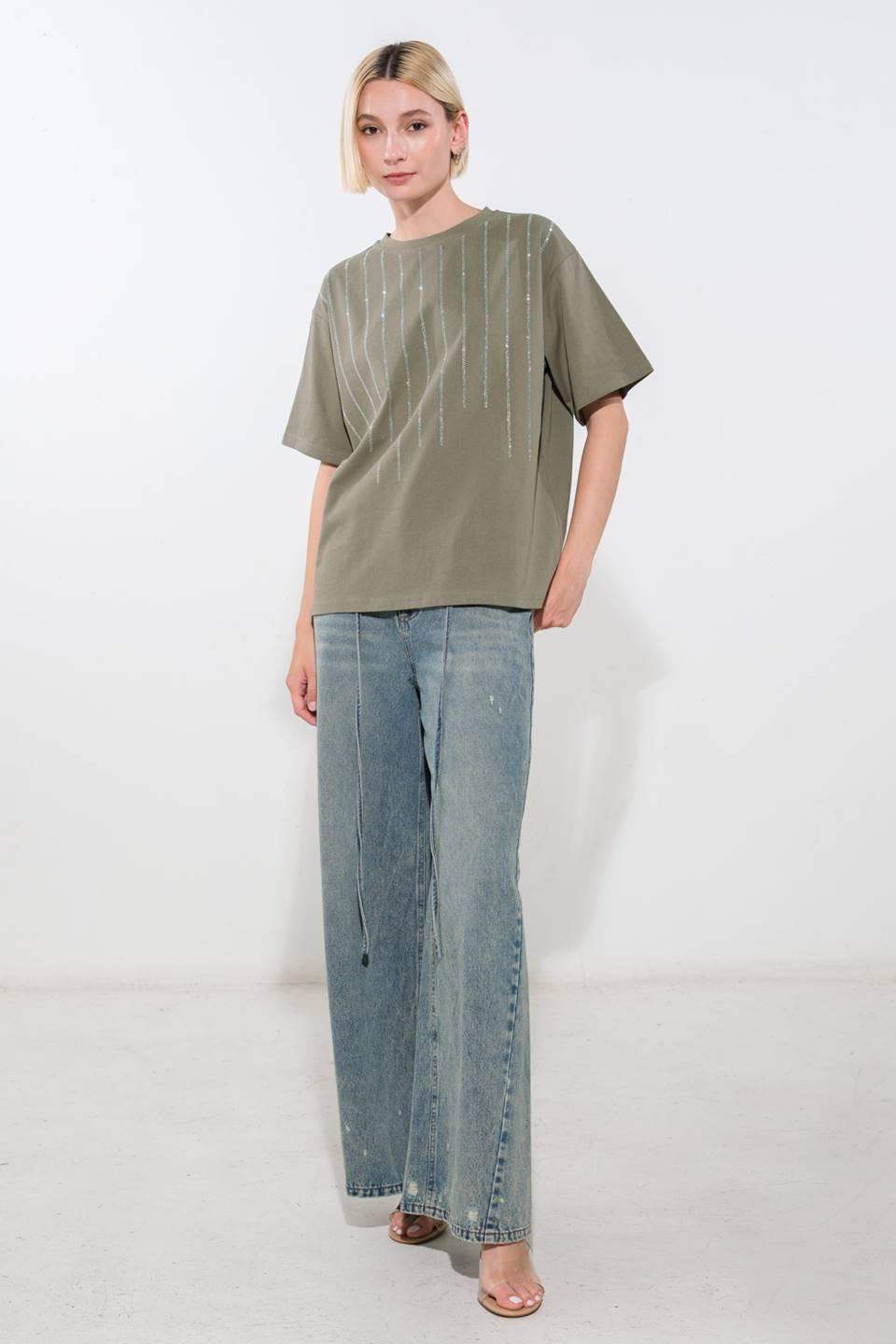 LET IT ALL GO KNIT TOP - Flying Tomato - Flyclothing LLC