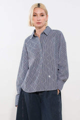 GRACEFUL APPEARANCE WOVEN TOP - Flying Tomato - Flyclothing LLC