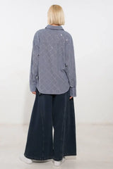 GRACEFUL APPEARANCE WOVEN TOP - Flying Tomato - Flyclothing LLC